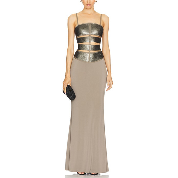 Herve Leger 'The Nova' Gown Size XXS - Picture 1 of 6